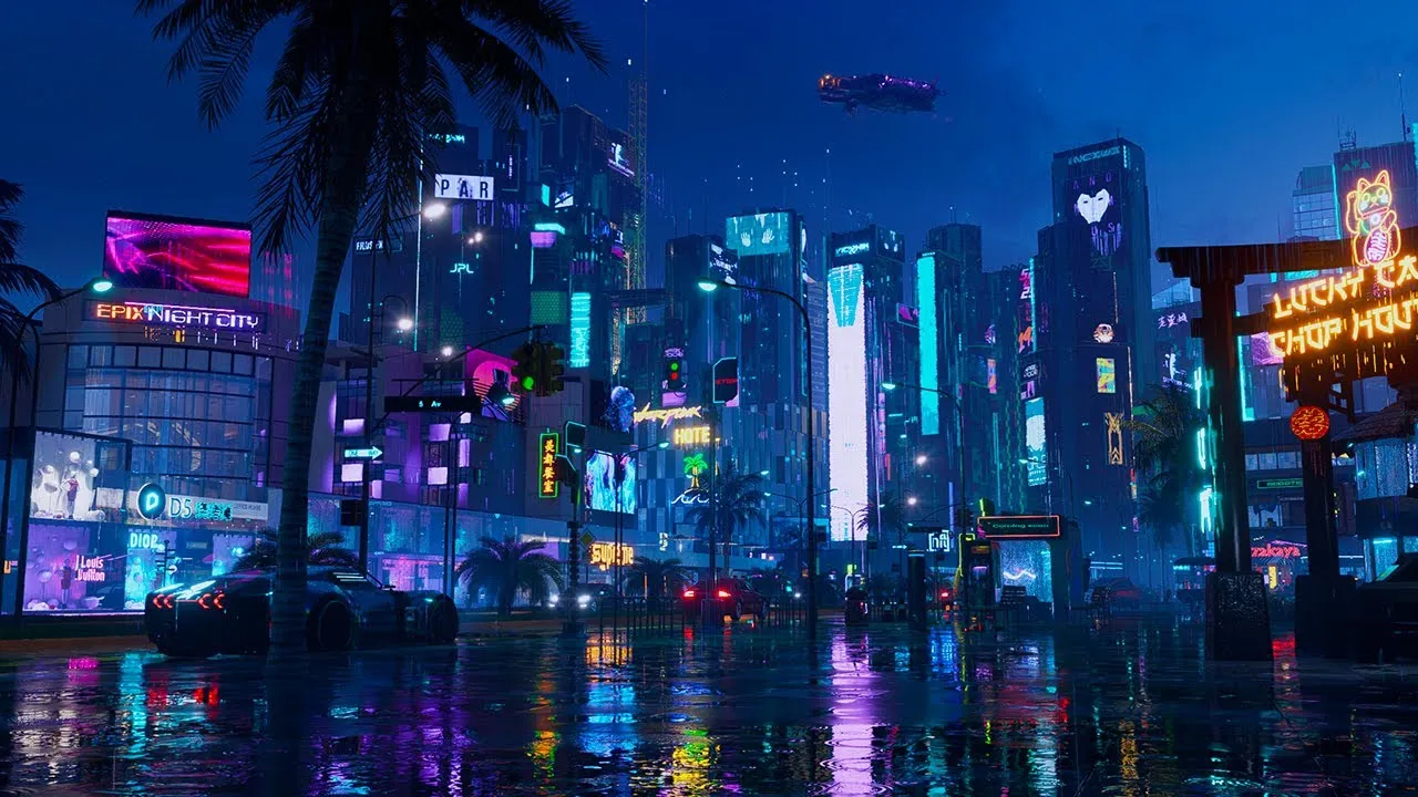 安博体育 赛博不夜城全景 - 浮世绘娱乐城